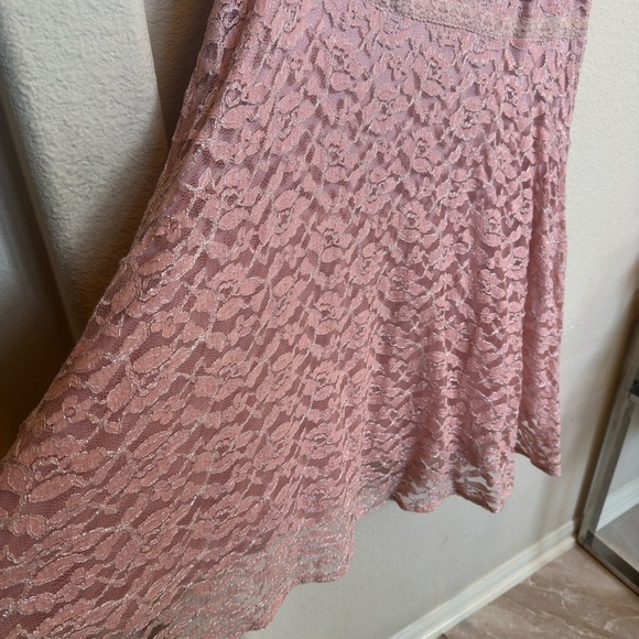 Torrid Pink Lace Maxi Dress - Picture 5 of 8